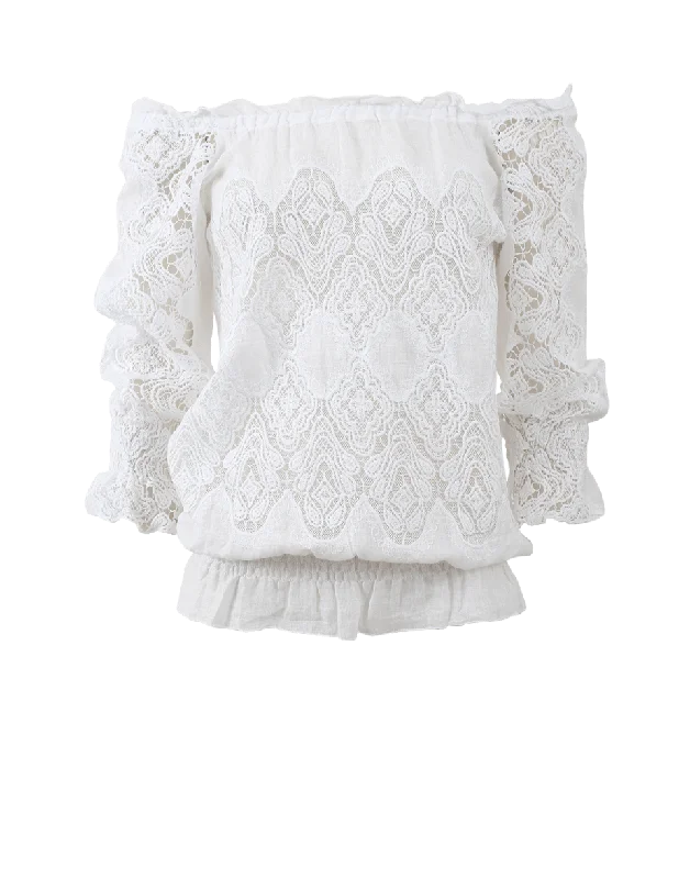 Off Shoulder Top Artistic Women's Avant - 