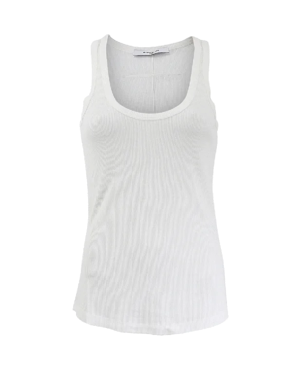 Ribbed Tank Luxurious Women's High -  end