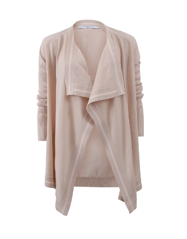 Drape Front Cardigan Contemporary 
