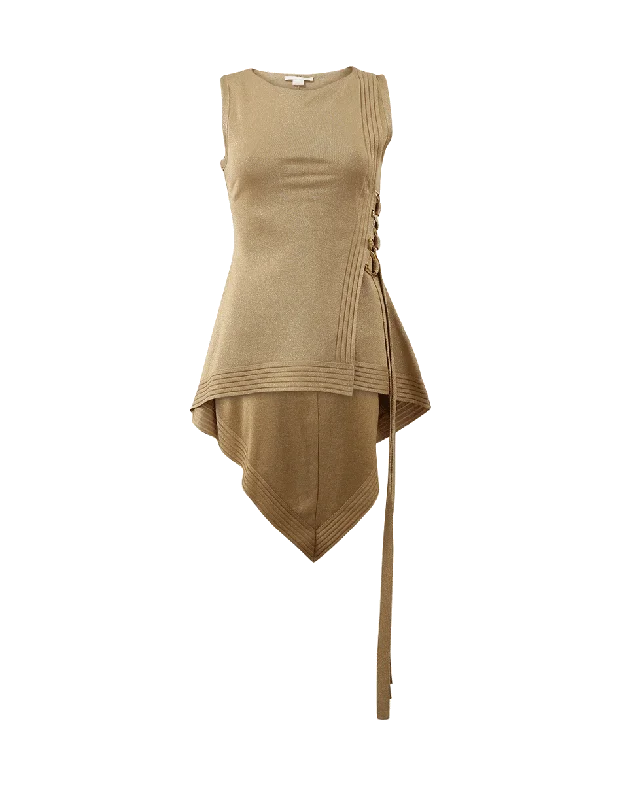 Knit Top Laid - back Women's Style