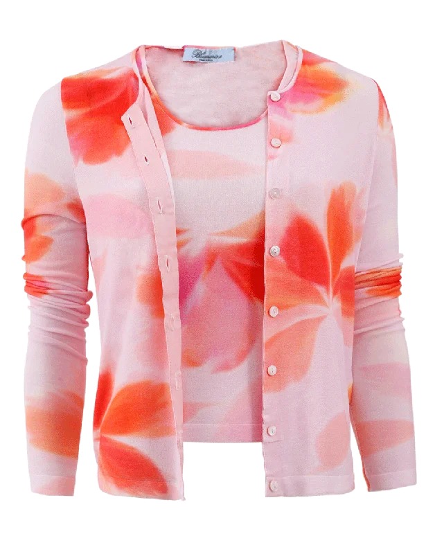 Sponge Twinset Preppy Women's College