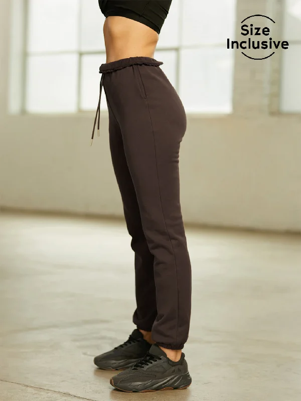 BerryBetty - Classic Solid Colored Sweatpants Bohemian Women's Free