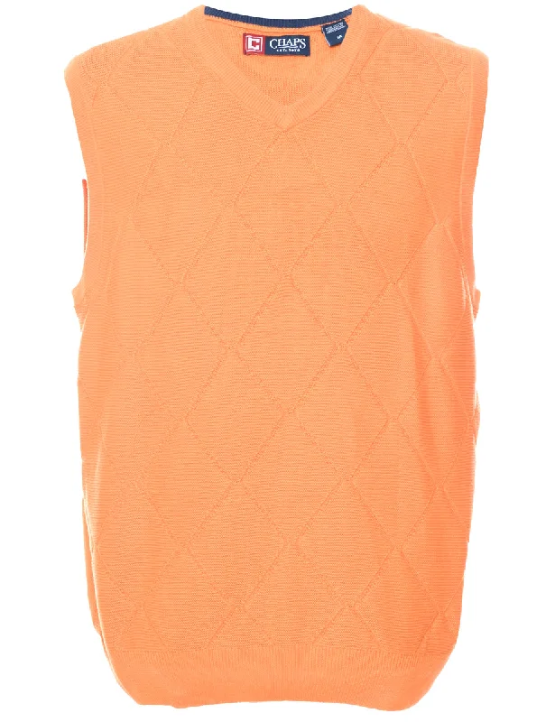 Chaps Sweater Vest - M Country