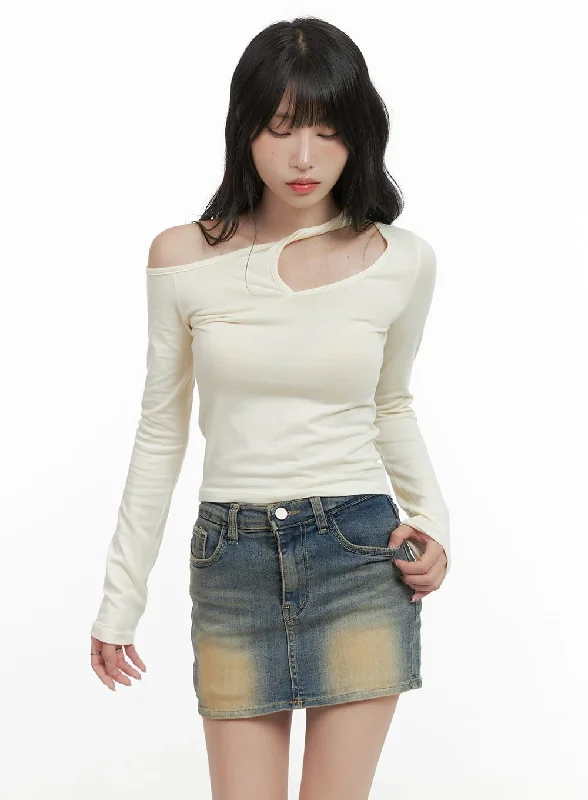 Asymmetrical Cut-Out Top CG421 Adventure