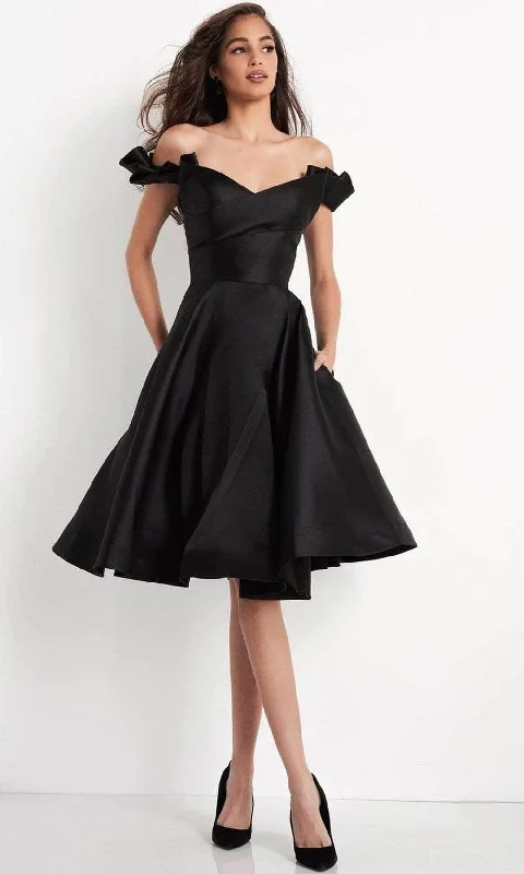 JVN by Jovani - Sweetheart Mikado Cocktail Dress JVN04718SC Confident Women's Power