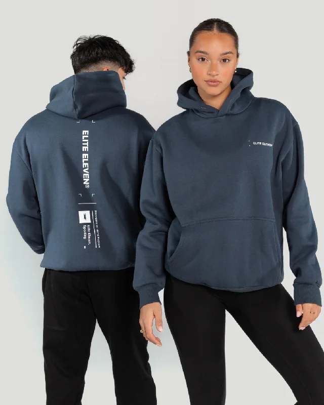 Capital Hoodie - Navy Casual Women's Japanese 