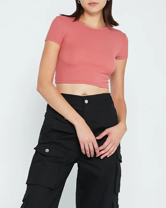Sunny Day Cropped T-Shirt Athletic Women's 