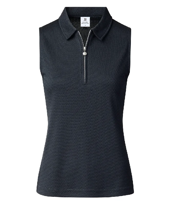 DAILY SPORTS Peoria Sleeveless Polo 150 Navy Relaxed Women's 