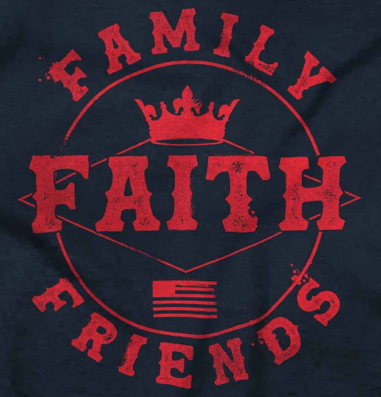 Faith Family Friends Crop Top Tank European