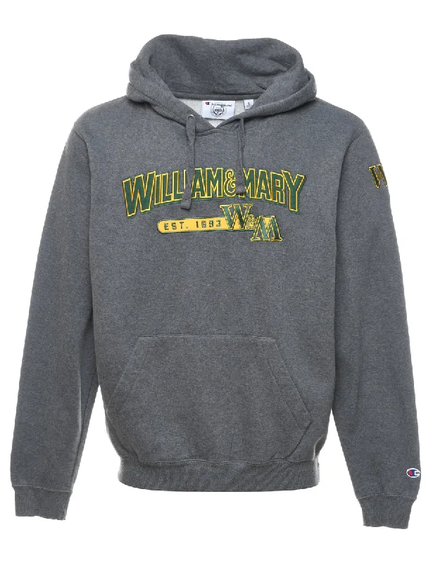 Champion William & Mary Printed Champion Hoodie - L Sporty Women's Athleisure 