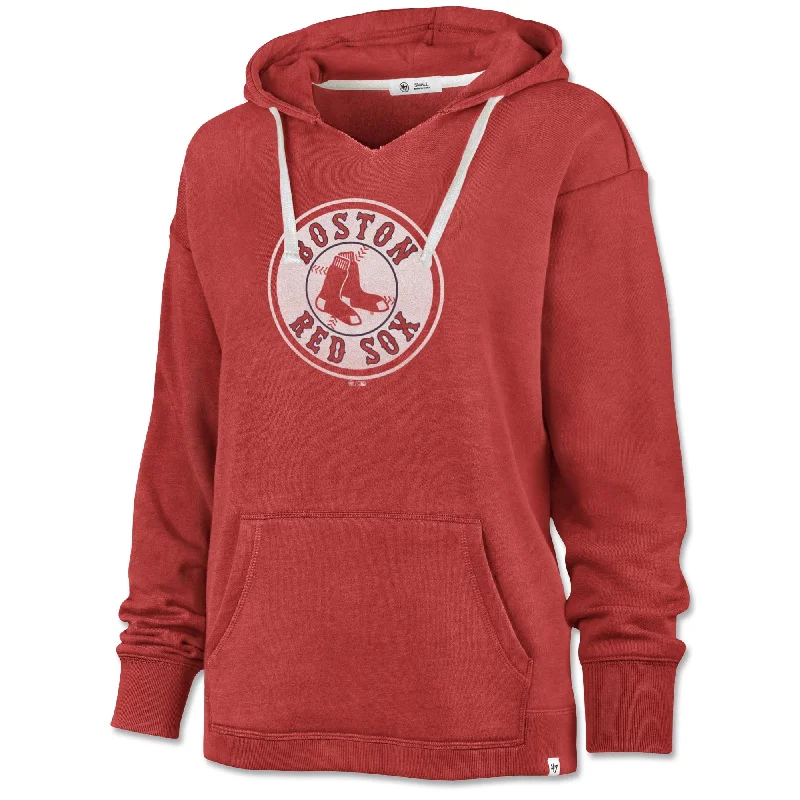 Ladies 47 Emerson Hood - Circle Logo - Red Casual Women's Japanese 