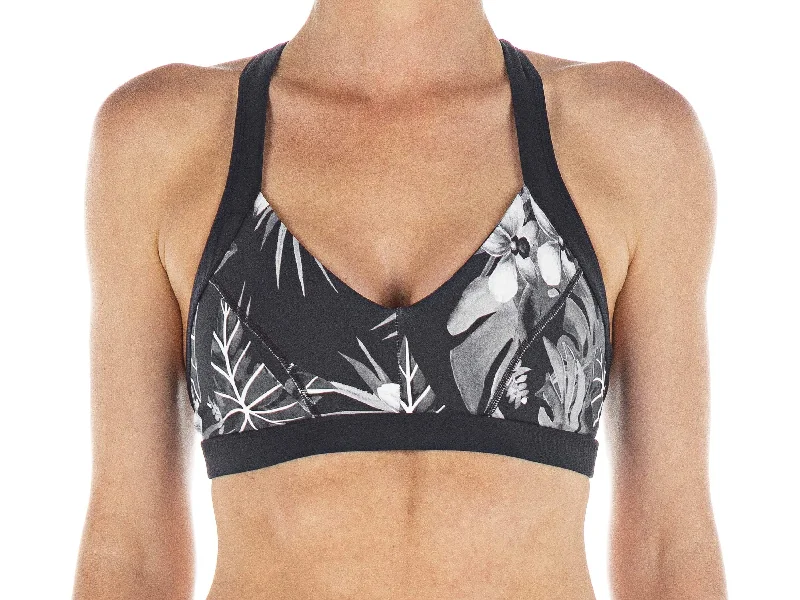 Taro Leaf | Lehua Sports bra Stylish Women's Tropical 