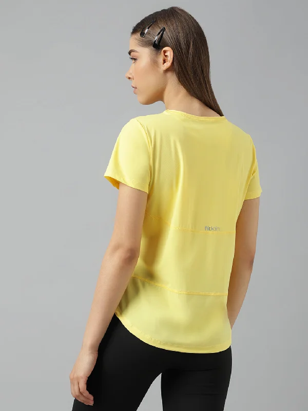 fitkin women v neck quick dry training sport t-shirt Minimalist Women's Casual