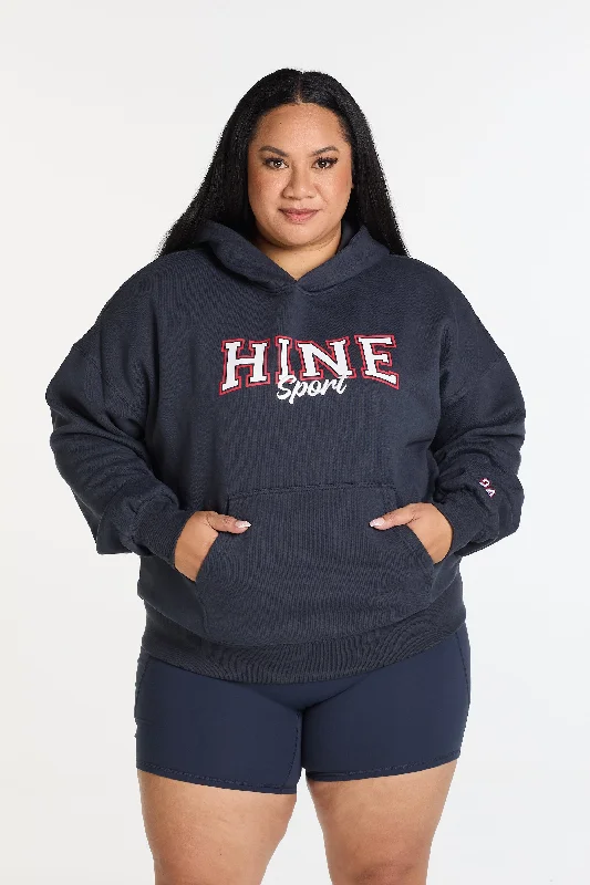 VARSITY 2.0 HOODIE SLATE BLUE Dynamic Women's Moto