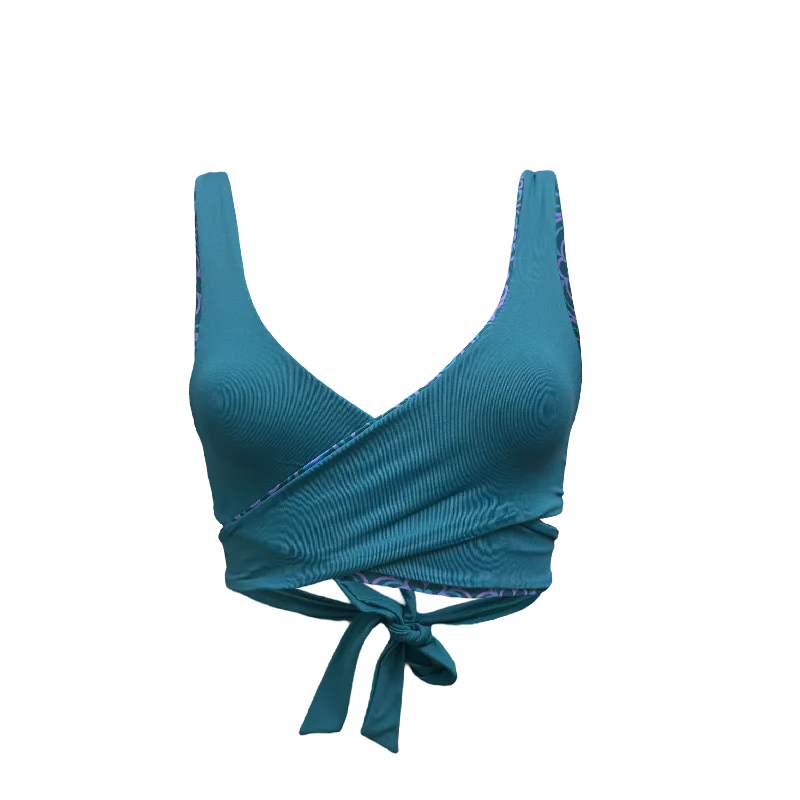 RIBBED TURQUOISE / FLOWER POWER