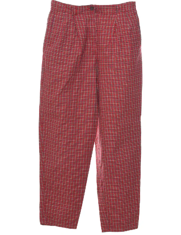 Checked Trousers - W30 L30 purpose