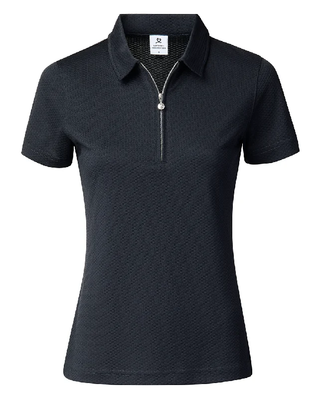 DAILY SPORTS Peoria Short Sleeve Polo 151 Navy Earthy Women's 