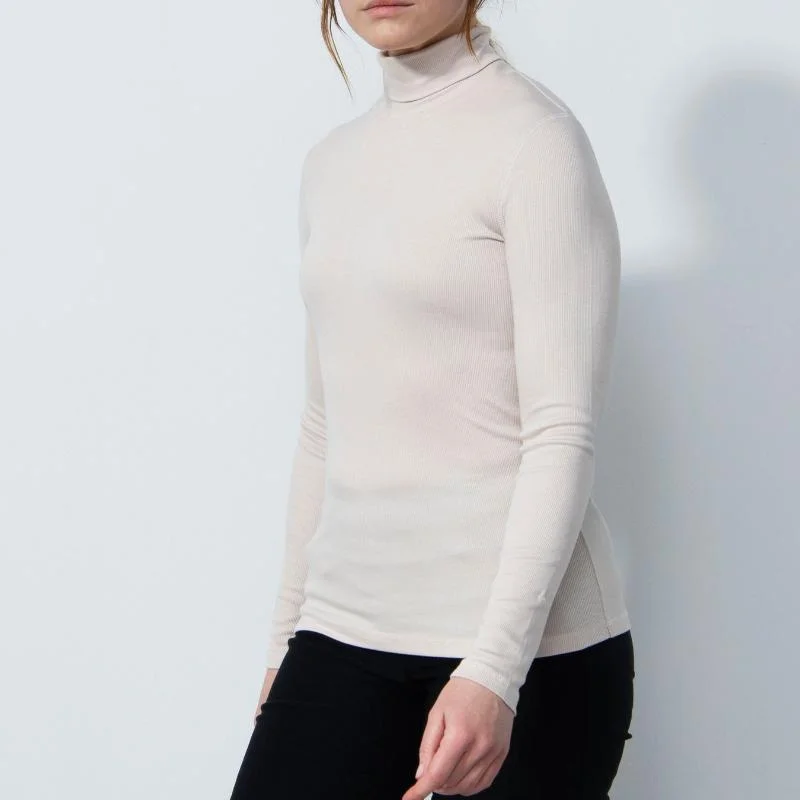 Daily Sports Ancona Turtleneck Sweater - Beige Streetwear Style for 