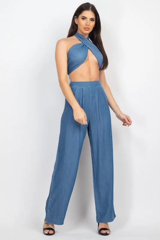 Denim Dream Duo Sleek Women's Metallic