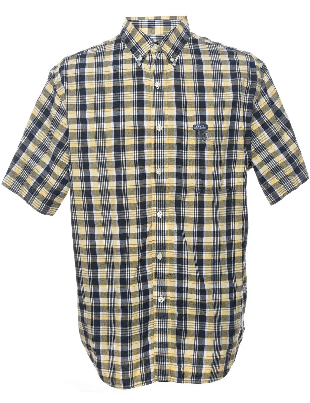 Chaps Checked Shirt - M Bold Women's Animal Print