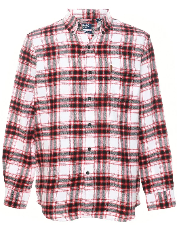 Chaps Checked Shirt - M Youthful Women's Anime - inspired