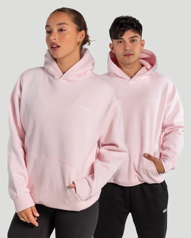 Capital Hoodie - Soft Pink Disco