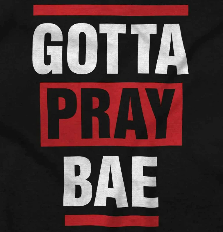 Gotta Pray Bae Tank Top Monochromatic All - in - one
