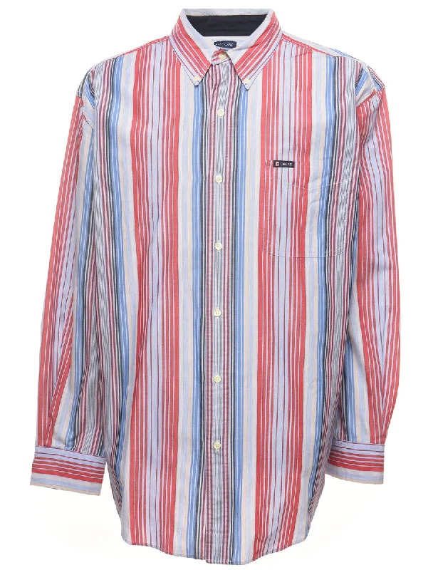 Chaps Striped Multi-Colour Shirt - XL Sharp Women's Italian