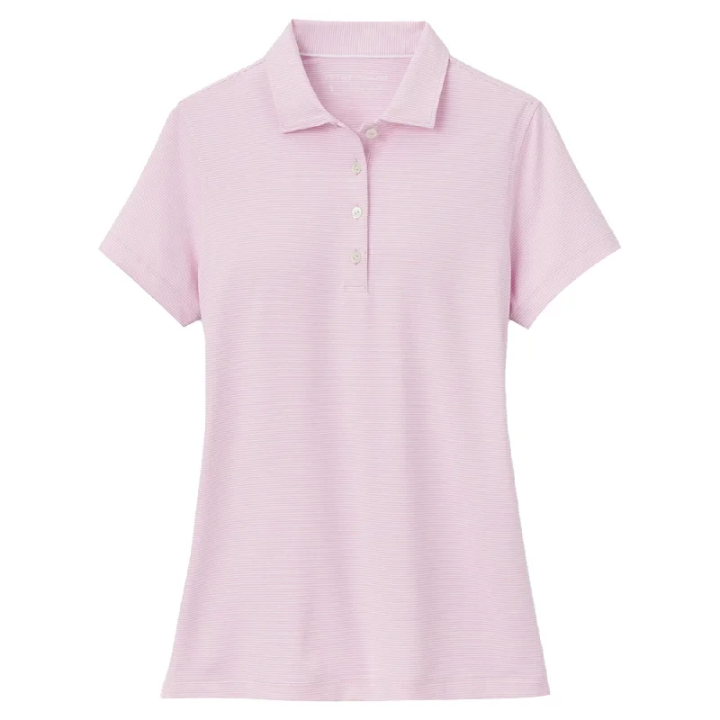 Womens Jubilee Button Polo Palmer Pink - 2025 Hip Women's Urban
