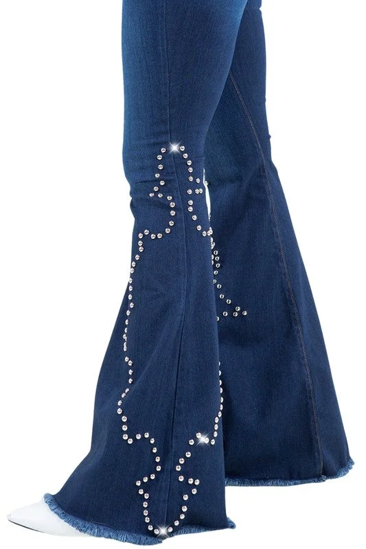 Santa Fe Bell Bottom Jean Sophisticated Women's 