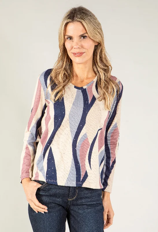 Swirl Lux Touch Knit Pullover Street