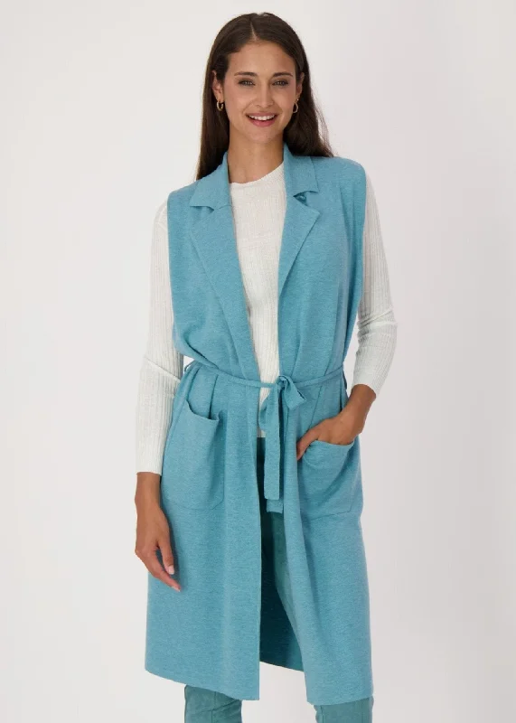 Spanner - Notch Collar Knit Vest -SALE Traditional Women's 