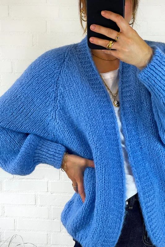 Noella - Fora Knit Cardigan - Blue Sporty Women's Tennis