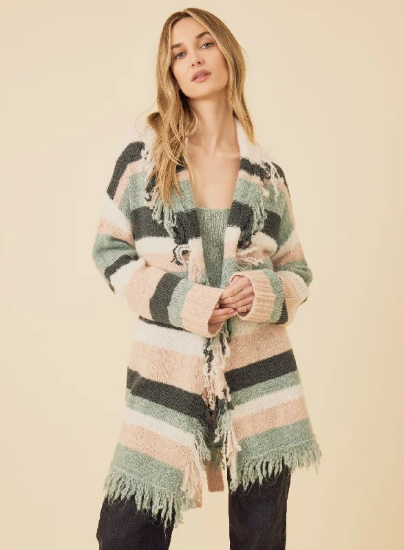 Matty Wrap Cardigan - Dahlia Combo purpose