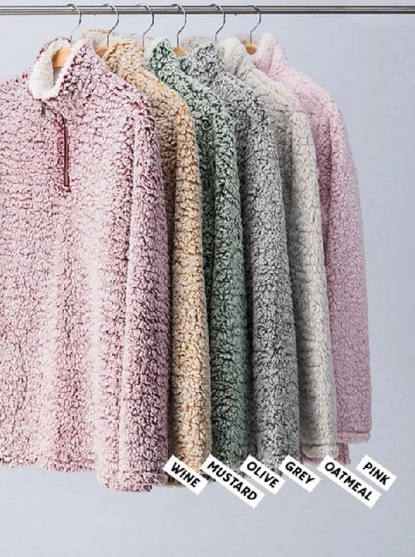 Oatmeal Pullover Traditional Women's 