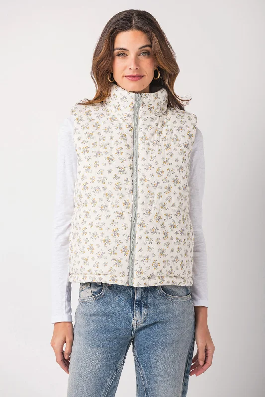 Wishlist Ditsy Floral Print Vest Athletic Women's High - 