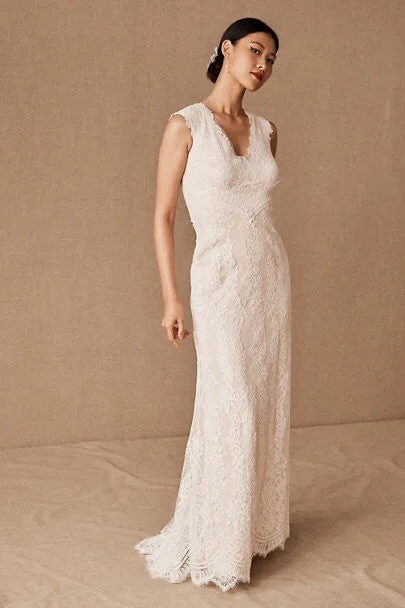 BHLDN Tadashi Shoji Fiorelle Gown Relaxed Women's 