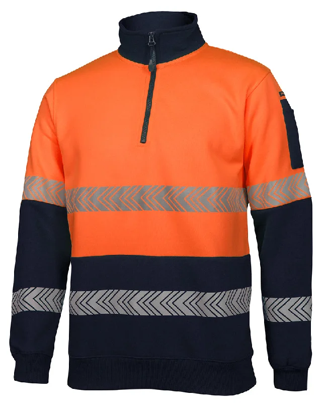 Hi Vis 1/2 Zip Segmented Tape, Heavy-weight Fleece Bold Women's Animal Print
