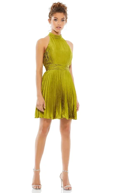 Mac Duggal 26645 - Pleated Cocktail Dress British Gentlewoman Style