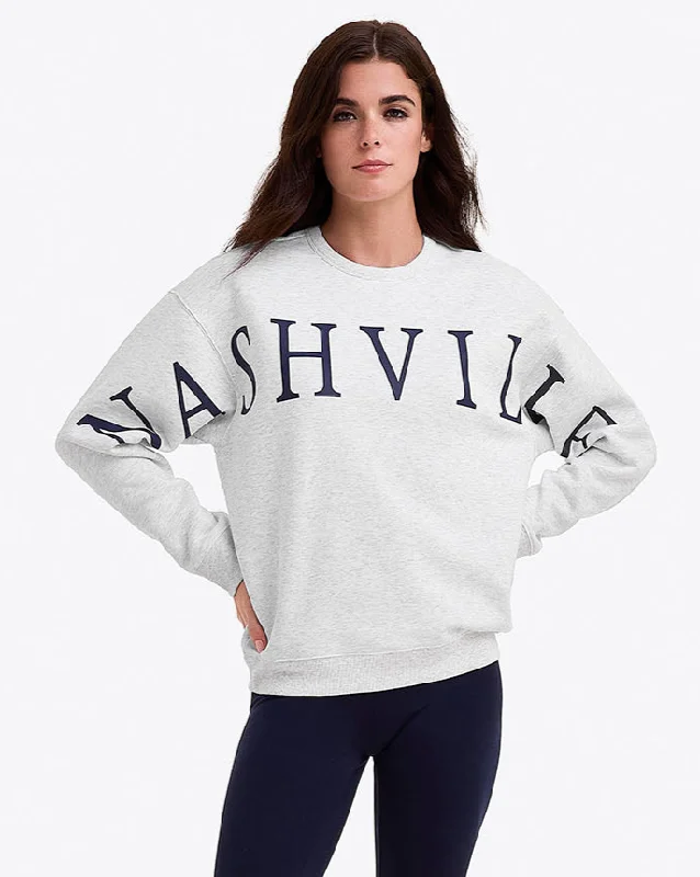 Nashville Crewneck Sweatshirt Vintage Women's 1970S 