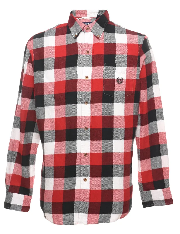 Chaps Checked Shirt - M Practical Women's Quick - dry