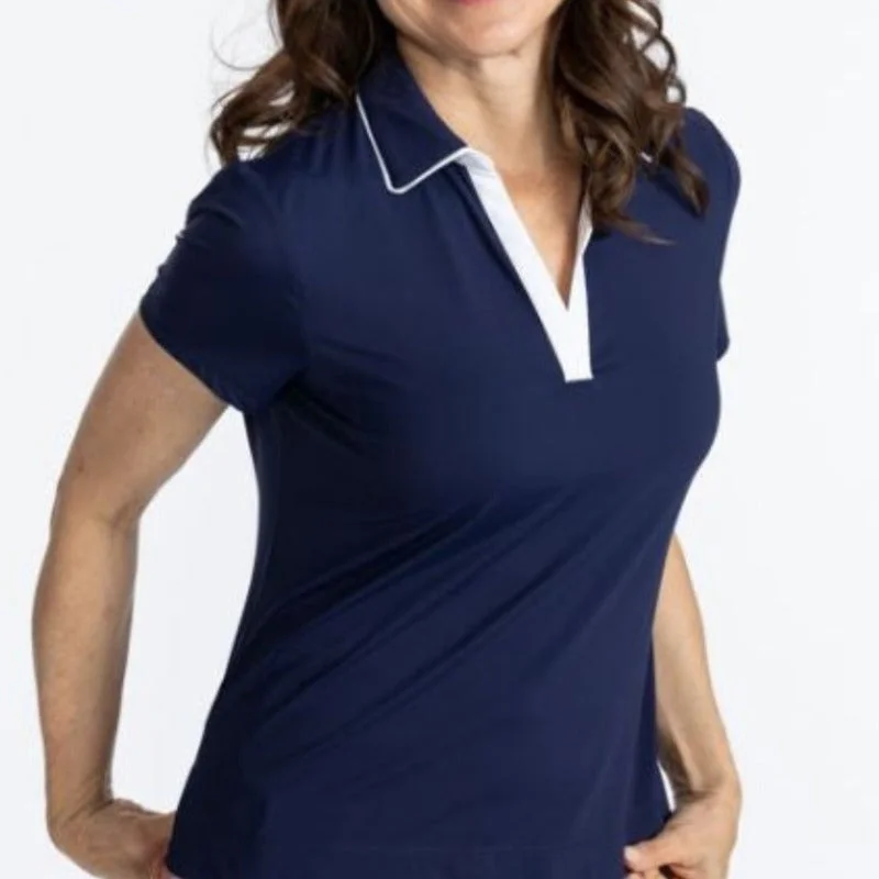 Kinona Classic & Fantastic S/S Polo - Navy Athletic Women's 