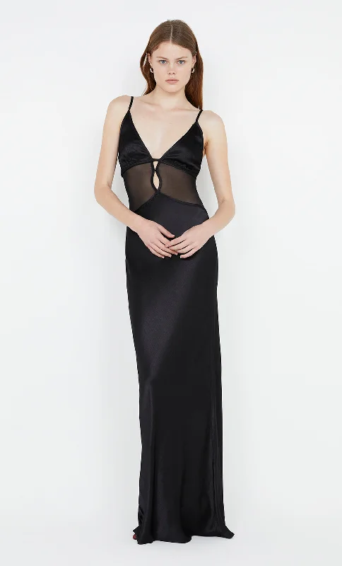 AYALA MAXI DRESS - BLACK Vacation