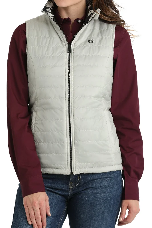 Women's Cinch Reversible Quilted Vest #MAV9907001 Cozy Women's Sherpa - lined