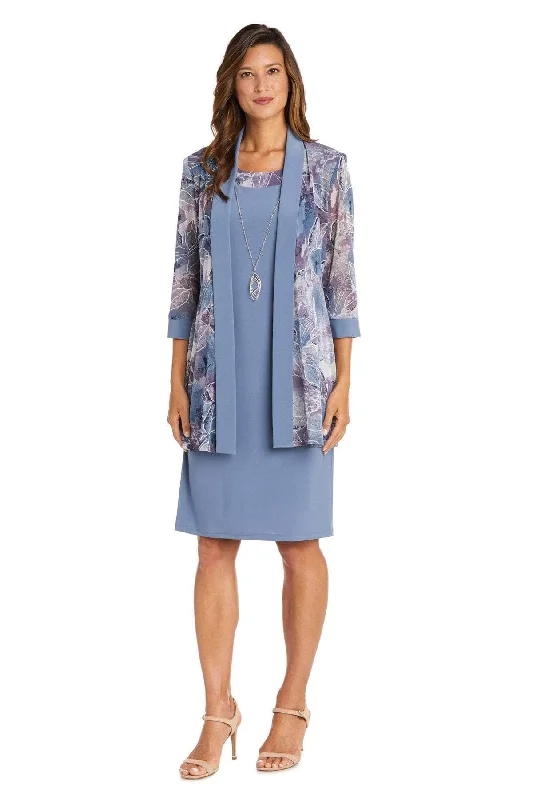 R&M Richards - 9323P Two Piece Sleeveless Jewel Neck Formal Dress - 1 pc Steel In Size 14P Available Bohemian Women's Free R&M Richards - 9323P Two Piece Sleeveless Jewel Neck Formal Dress - 1 pc Steel In Size 14P Available Bohemian Women's Free