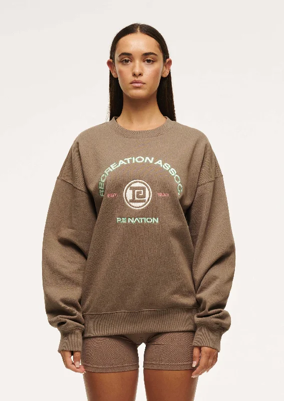 CRESCENT SWEAT IN FOSSIL Dynamic Women's Moto