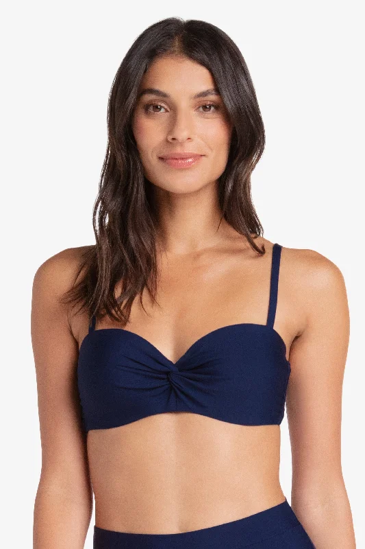 Twist Underwire Bra  |  Navy Relaxed Women's Beachy