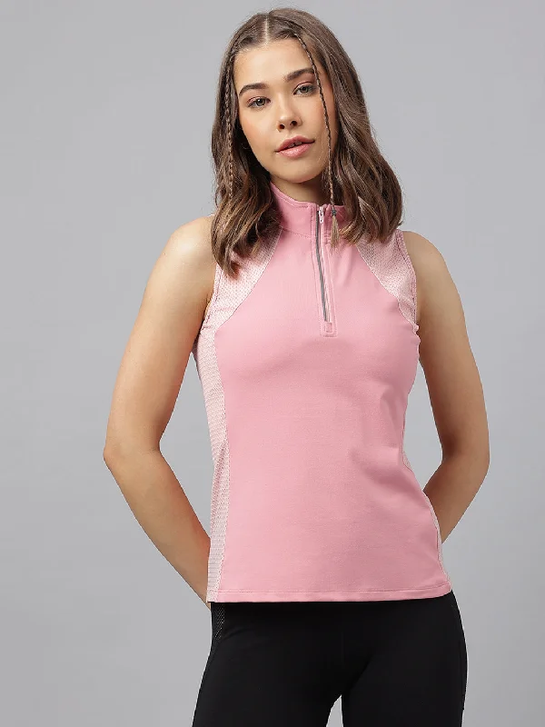 Women's short sleeves self deisgn colorblock top French