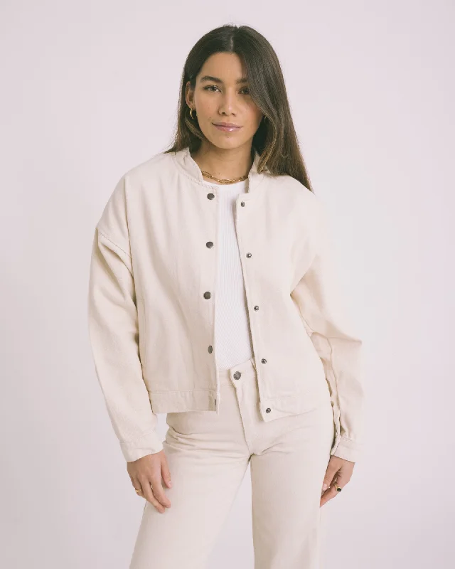 TILTIL Mette Jacket Denim Off-White performance