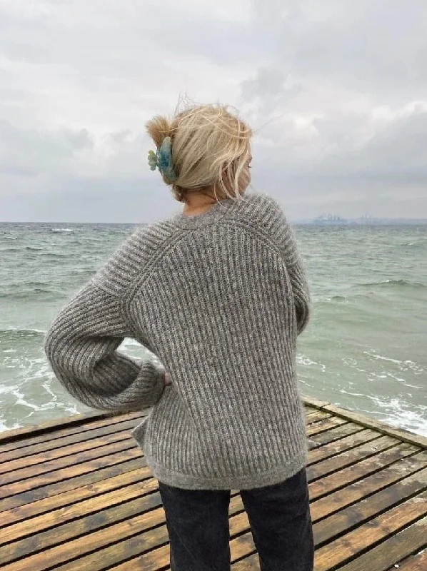 November Jacket by PetiteKnit, No 1 yarn kit (ex pattern) Relaxed Women's Beachy